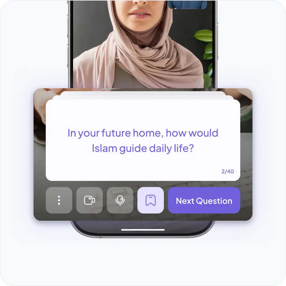 Conversation: cards and discussion